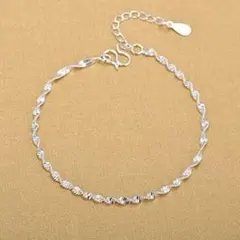 ブレスレット アンクレット S925 シルバー ツイスト  #C609-33