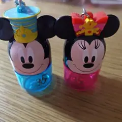 ミッキー ミニー 35周年記念トッピングケース キーチェーンセット