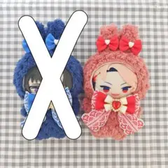 【えま様専用】【サイズ1：10cmぬいぐるみ】 にじぱぺ等 着ぐるみ ぬい服