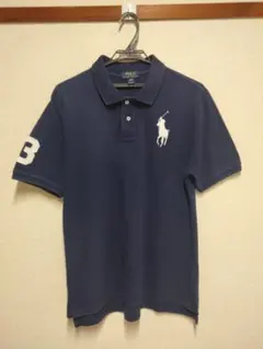 【美品】POLO RALPH LAURビッグポニー／現行タグ／ネイビー／M