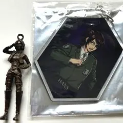 進撃の巨人　ハンジ　ビッグアクリルキーホルダー