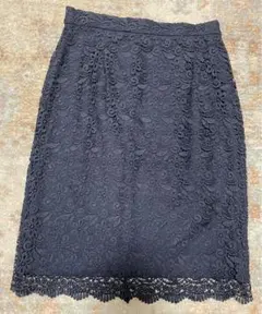 UNIQLO レーススカート サイズL 紺色《新品未使用》