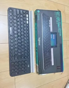 logi cool ロジクール ワイヤレスキーボード K-780 美品