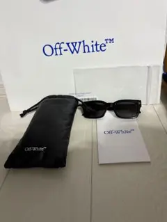篠塚辰樹着用　Off-White ブラック サングラス 篠塚辰樹着用 Off-White ブラック サングラス - メルカリ