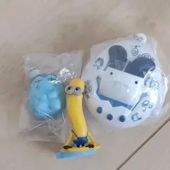 ミニオン、みみっち、ぎんじろっちのフィギュアセット