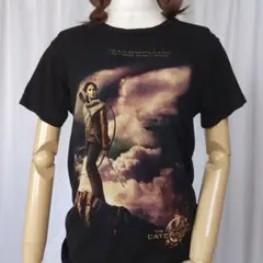 used XS タルテックス ハンガーゲーム 半袖 Tシャツ 黒(ブラック)系