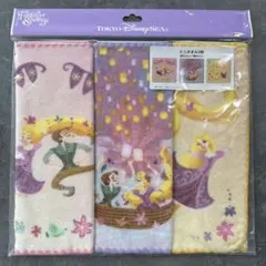 【新品】ディズニーシー　ラプンツェル　ミニタオル　３枚セット