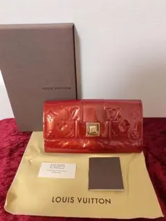 ☆正規店購入新品☆ポルトフォイユ・サラ・ヌー モノグラム・ヴェルニ 長財布