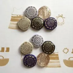 在庫ラスト@アンティーク風ビーズ