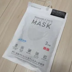 エアリズムマスクAIRism 3枚組 ブラック　ちいさめMサイズのサムネイル