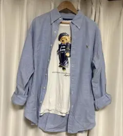 ラルフローレン　ベアTシャツ&コットンシャツ　2点セット