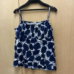 simplicite  シンプリシティエ ネイビー円形パターンキャミソールのサムネイル