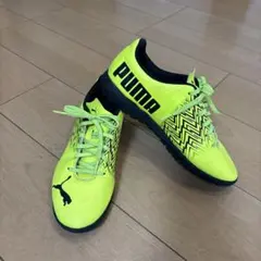 PUMA トレーニングシューズ イエロー25.5センチ