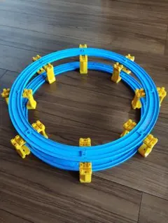 プラレール 2段タワー レイアウト