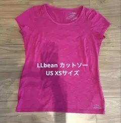 L.L.Bean 半袖Tシャツ ピンク USサイズ　XSのサムネイル