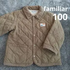 familiar ファミリア キルティングコート　ジャケット 100