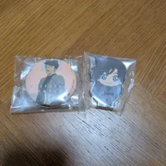 セガ ラッキーくじ 名探偵コナン 缶バッジ、アクリルブロック