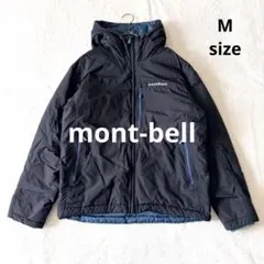 1382 美品✨ モンベル コロラドパーカ リバーシブルダウンジャケット M 黒