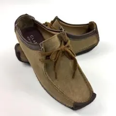 美品✨CLARKS クラークス ナタリー スエード ブラウン 23.5cm