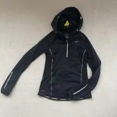 Nike フード付き レディース用ブラックジャケット S