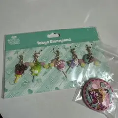 ヴェネロペ　パルパル　チャーム5個&刺繍缶バッジセット