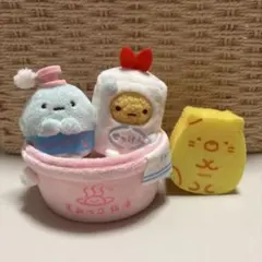 すみっコぐらし　てのりぬいぐるみセット　銭湯