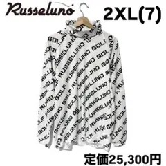 新品 ラッセルノ ゴルフ RSGロゴ タートルネック LS ホワイト XL 6