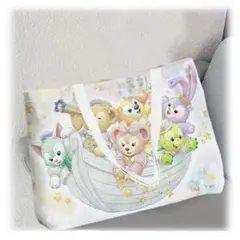 【新品未開封】ダッフィと仲間たちのトートバッグ