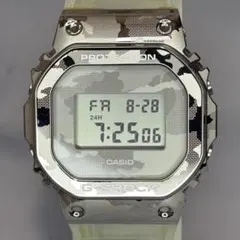 美品 G-SHOCK GM-5600SCM-1JF スケルトンカモフラ 箱付 - メルカリ