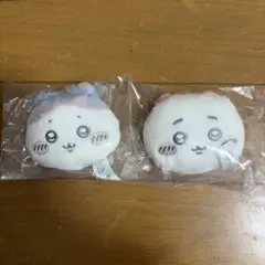 ちいかわ　マスコットミラー　リボン　ハチワレ