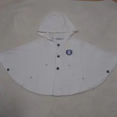 familiar フード付きポンチョ 60~90