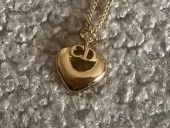【美品】Christian Dior ディオール ネックレス ハート