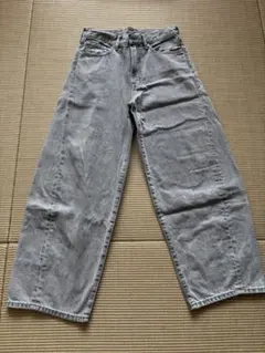 GU バレルレッグジーンズ 28