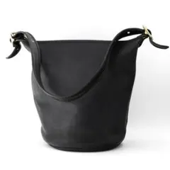 A127【オールドコーチ】ダッフルサック　ショルダーバッグ　グラブタン　ブラック