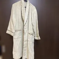 新品　DAKRjタオル生地 クリーム色 ロングガウン