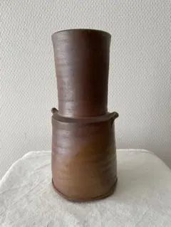 外箱付 備前焼 鷹取閑山 花瓶 花入 花器 - メルカリ