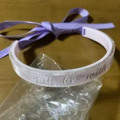 キラキラ　ラメ　リボンチョーカー