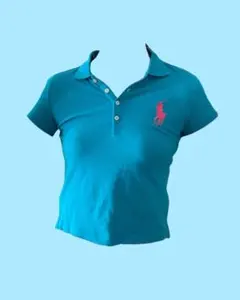 Ralph Lauren スカイブルーポロシャツ【サイズ6 120/60】
