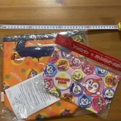 アンパンマン保冷バックとボトルホルダー付きトート