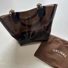ORCIVAL ビニールバッグ ポーチ付きのサムネイル