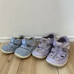 IFME サンダル ブルーパープル 2足セット