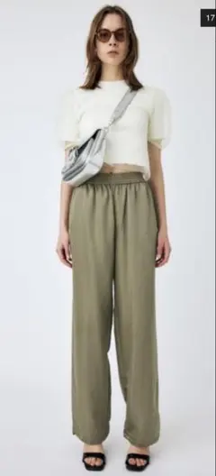 MOUSSY チュールレイヤードトップス イエローのサムネイル