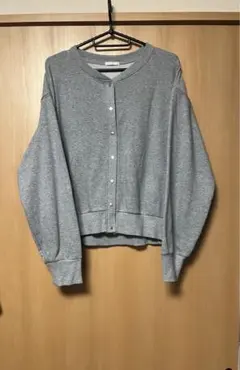 スエットカーディガン