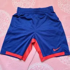 Nike Dri-FIT ハーフパンツ Mサイズ 青/赤