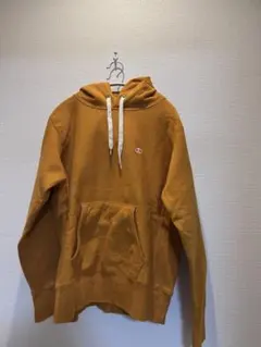 Champion Reverse Weave パーカー Lサイズ マスタード