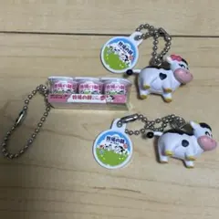 【ガチャガチャ】牧場の朝 牛 ヨーグルト ４点セット