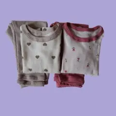 西松屋　パジャマ 90サイズ　2点セット　薄手　女の子