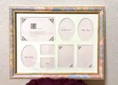 新品未使用❗️HEARTY GIFT 8枚フォトフレーム箱付き47×36