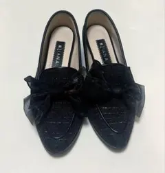 DIANA ローファー ふんわりリボンローファー