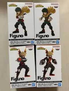 ヒロアカ Figuno フィグノ 緑谷出久 爆豪勝己 全4種 コンプ